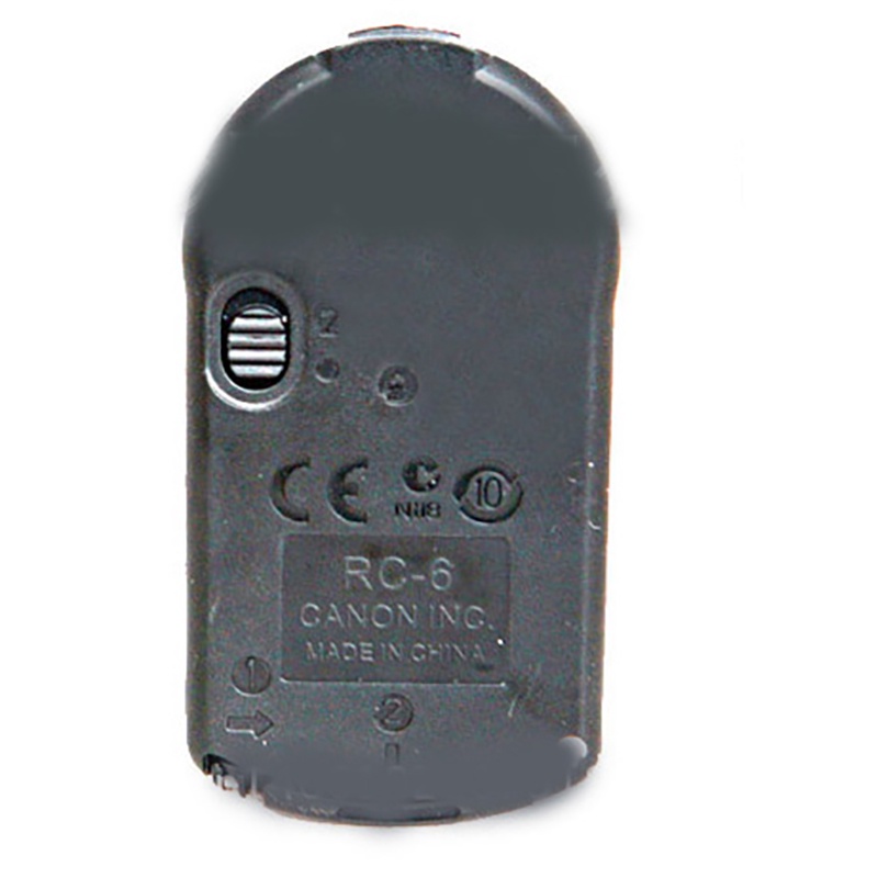 DSVN DSLR Camera Remote Control RC-6 with Battery for Canon 60D-80D 5D-7D 450D-800D