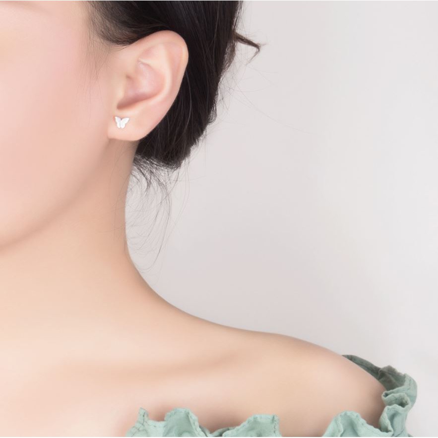 Bông tai EBI mạ Bạc 925