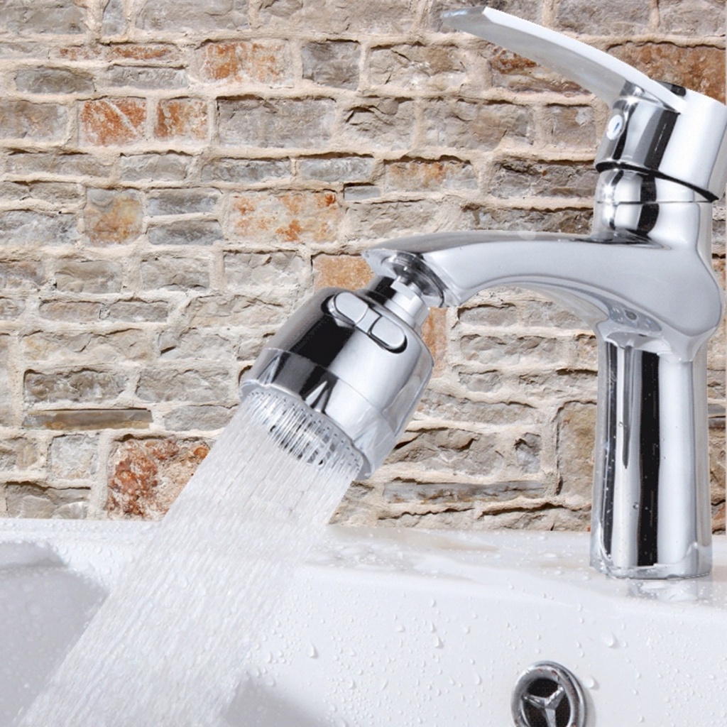 Đầu vòi nước tăng áp tạo bọt ,2 chế độ xoay 360 độ tiện dụng cho vòi rửa chén bát