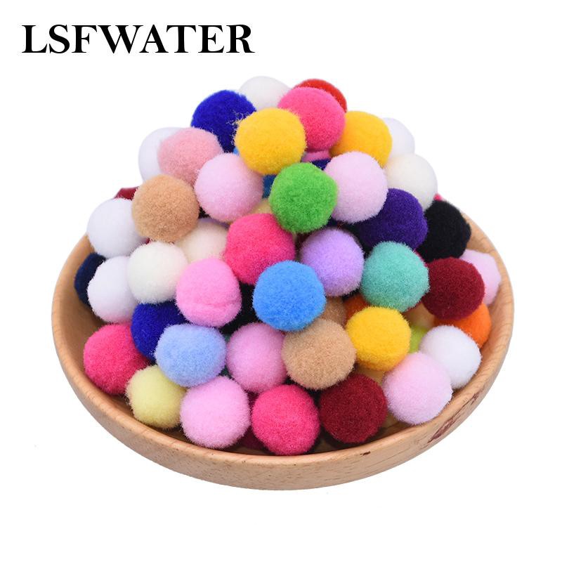 set 20 quả bông Pompom làm đổ hanmade