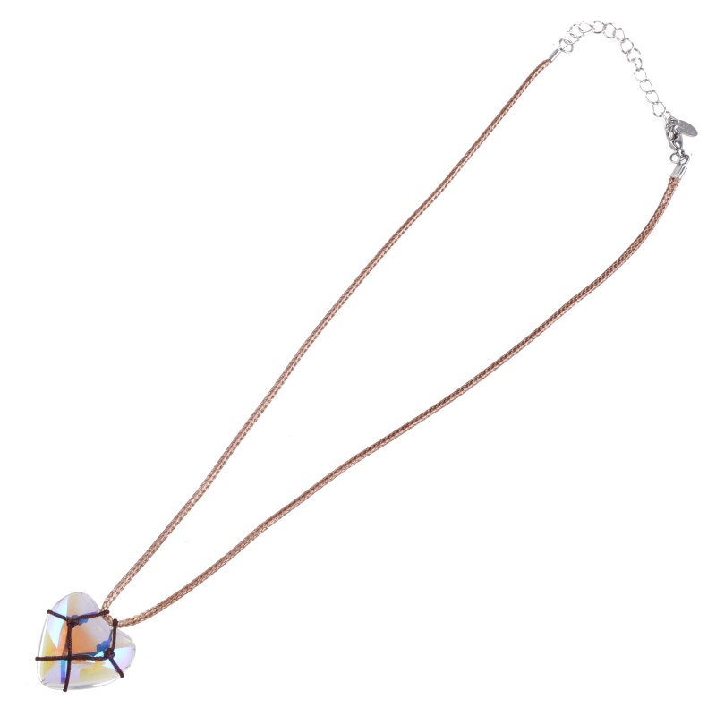 Vòng cổ Đính Đá Hình Lâu Đài Trái Tim Xinh Xắn Cho Nữ