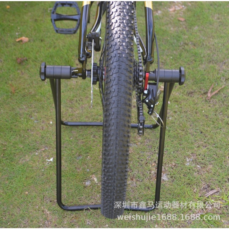 Giá sửa xe đạp giá cân vành chân chống xe đạp chữ U thép sơn tĩnh điện