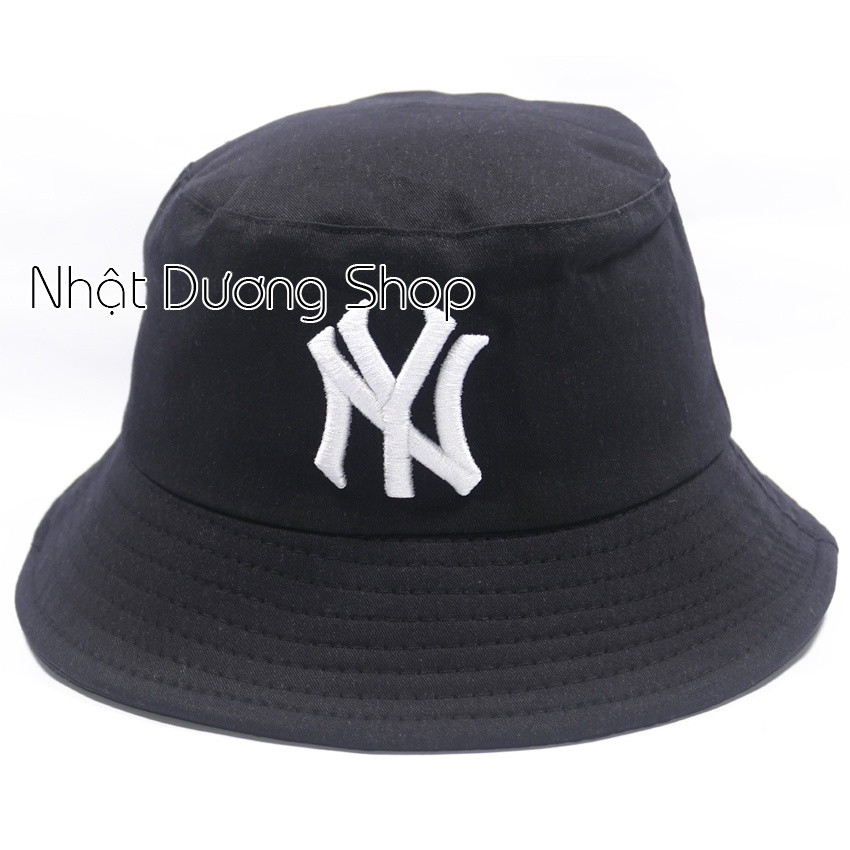 Nón BucKet, nón tai bèo NY 1 mặt chất liệu Kaki Form chuẩn đẹp thích hợp cho tuổi teen