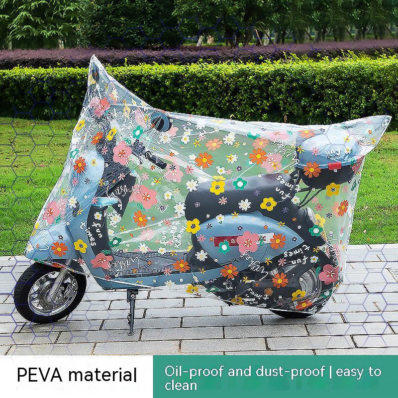 Vỏ Bọc Xe Hơi Bằng PEVA Chống Mưa / Nắng / Bụi Bẩn Tiện Dụng