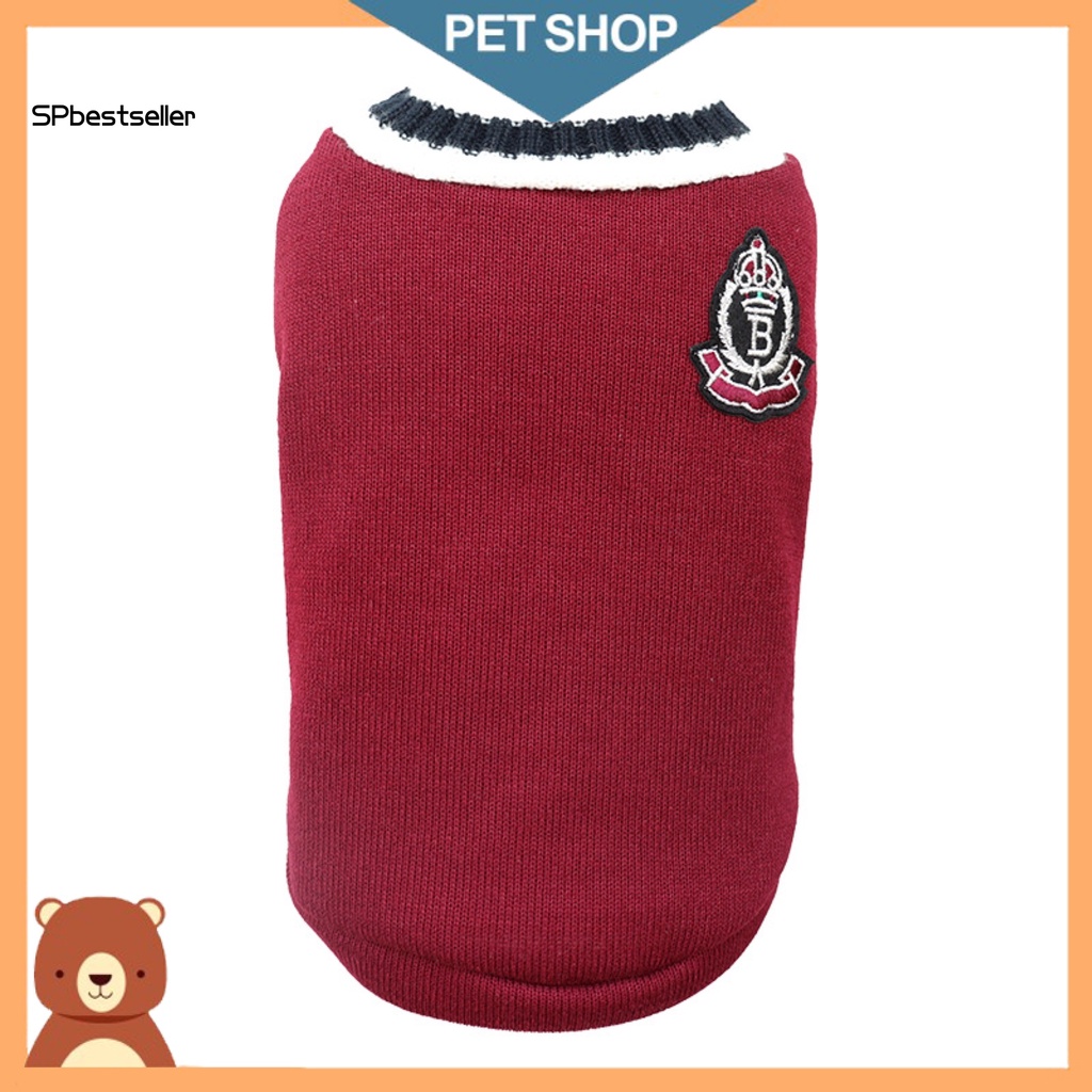 Áo Len Không Tay Giữ Ấm Mùa Đông Cho Thú Cưng