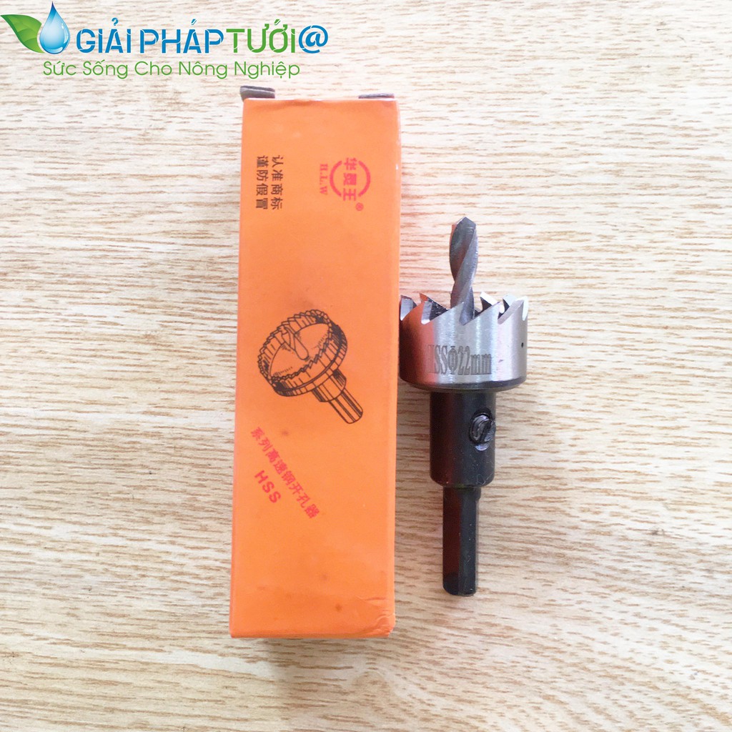 Mũi khoét sắt 22mm