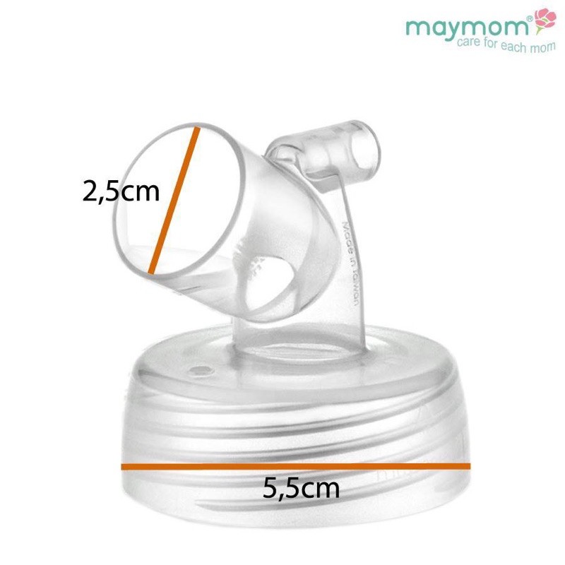 Phễu hút sữa maymom Size nhỏ cho các máy hút sữa Spectra, Avent, Medela, Pigeon.