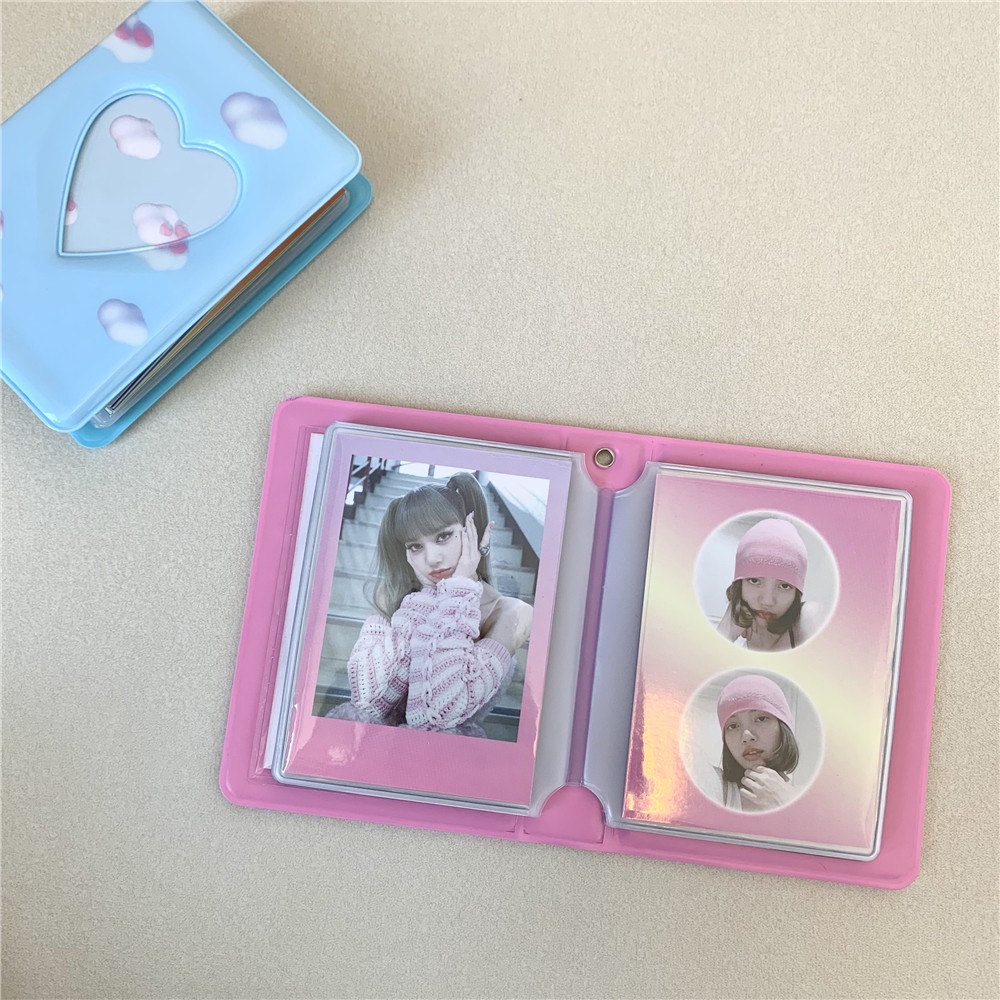 Bìa Đựng Ảnh 40 Ngăn 3 Inch Hình Thần Tượng Giá Đỡ Album