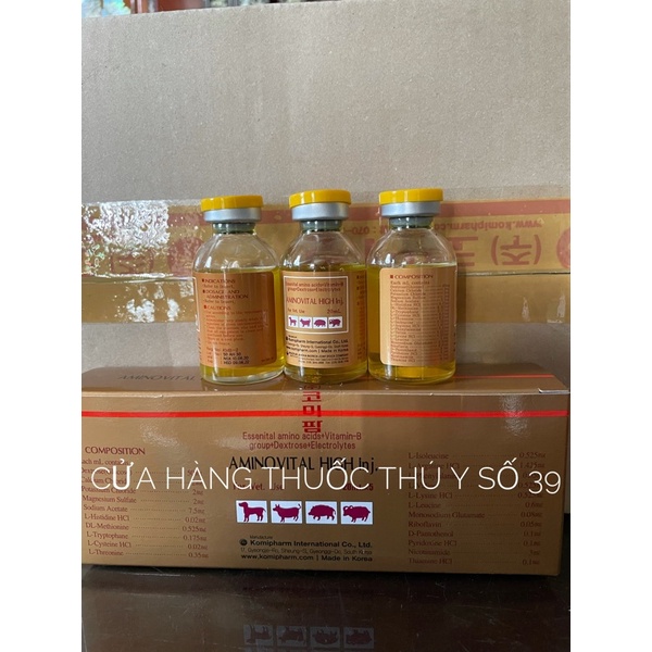 AMINOVITAL INJ 20ml trợ lực