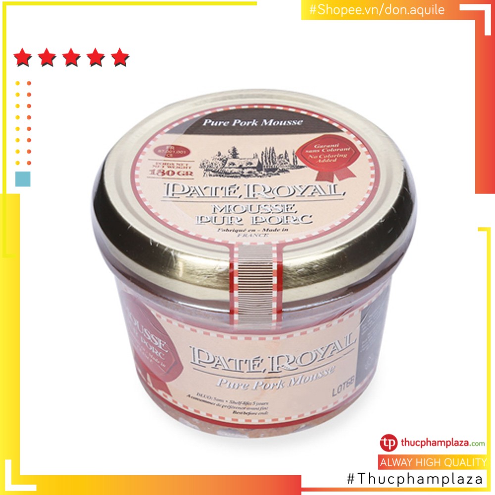 Pate Royal Đồng Quê vị tiêu espelette
