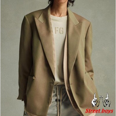 FOG FEAR OF GOD Season 7 Main Line FG flocking simple loose T-shirt