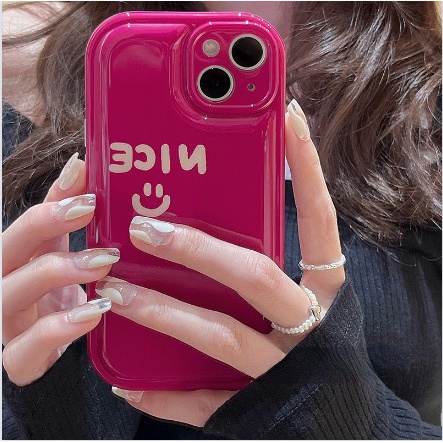 Ốp Điện Thoại In Hình Mặt Cười Cho IPhone 12 13 11 Pro Max X Max Xr