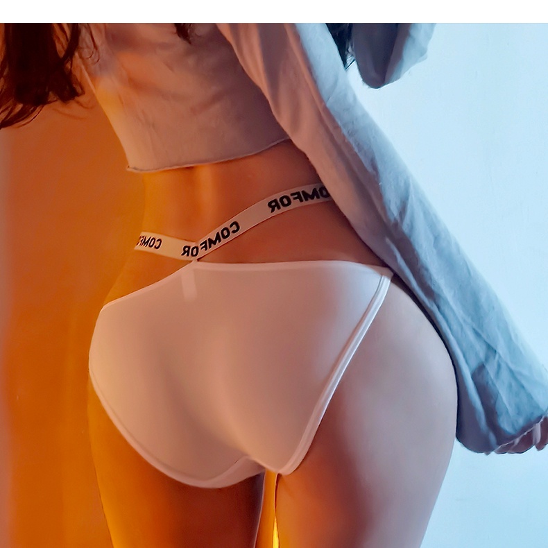 Quần lót nữ sexy dây chéo iBRA's cao cấp Quần lót cotton trơn vải mềm mại thoáng khí gợi cảm đẹp quyến rũ i57