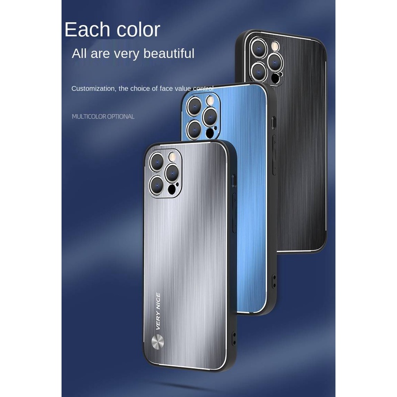 Ốp điện thoại bằng kim loại chống sốc cho Redmi K40 K40Pro Xiaomi Poco F3