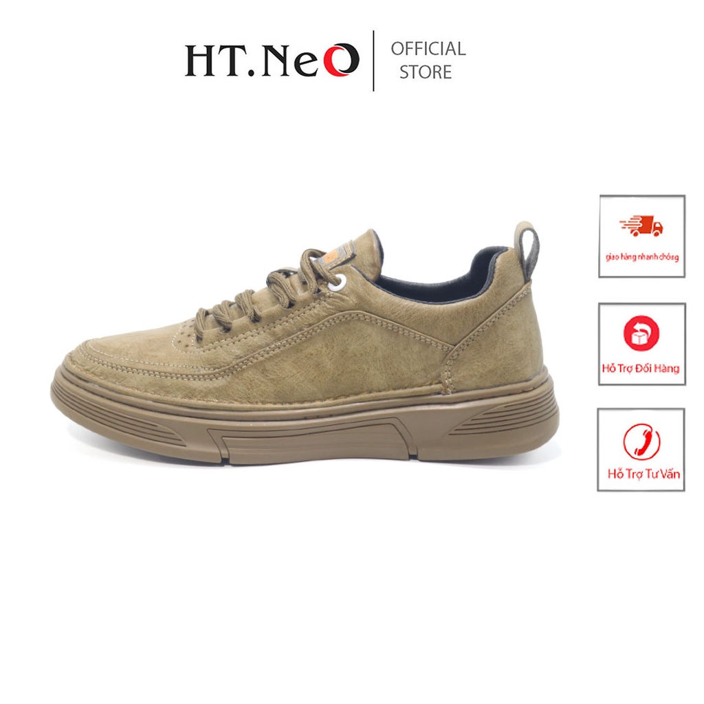 Giày nam cao cấp HT.NEO da bò thật ,Đế cao 6cm tôn dáng,tăng chiều cao ,Thiết kế sang trọng ,kiểu dáng basic cực sang