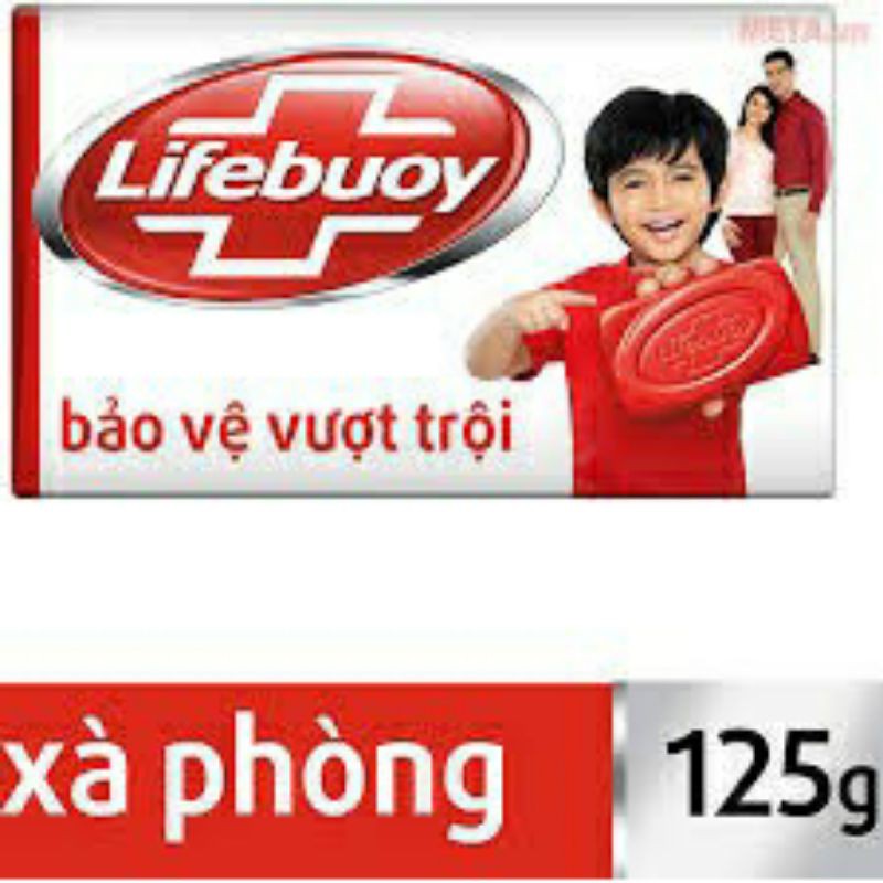 Bánh Xà Phòng Rửa Tay Lifebuoy 90g-125g