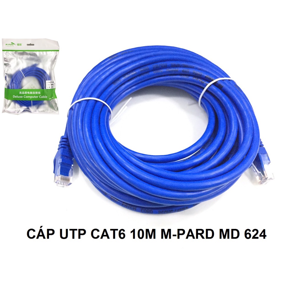 CÁP UTP CAT 6E - 10M M-PARD (MD624)