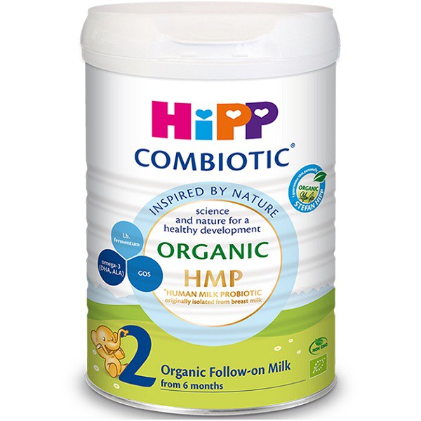 Sữa Bột HiPP COMBIOTIC ORGANIC HMP Số 2 Lon 800G  MẪU MỚI