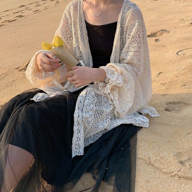 [Mã SR14MAY5 giảm 20K đơn 50K] [ SẴN] Áo Cardigan ren Siêu Đẹp QCCC | BigBuy360 - bigbuy360.vn