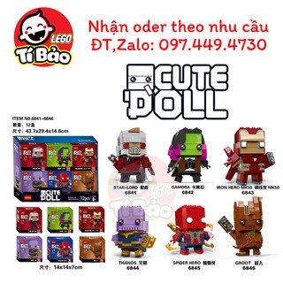 DECOOL_Mô hình lắp ghép BrickHeadz siêu anh hùng_các bạn chọn vào tên nhân vật để xem hình HD nhé.