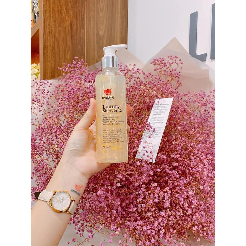 [Chính Hãng] sữa tắm linh hương hấp trắng cánh hoa | BigBuy360 - bigbuy360.vn