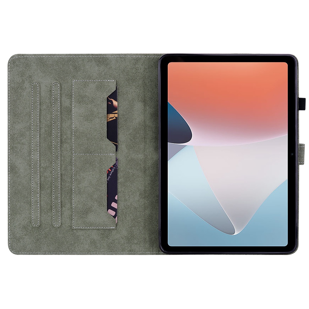 Ốp Lưng Dạng Ví Da Lật Có Ngăn Đựng Thẻ Dành Cho Oppo Pad Air 10.36 inch 2022