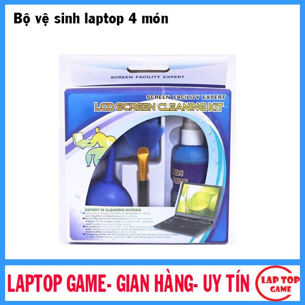 Combo Bộ Vệ Sinh 4 Món dành cho laptop