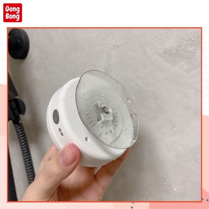 Loa bluetooth mini không dây nhà tắm chống nước gắn tường kính dễ thương Gong Bong store