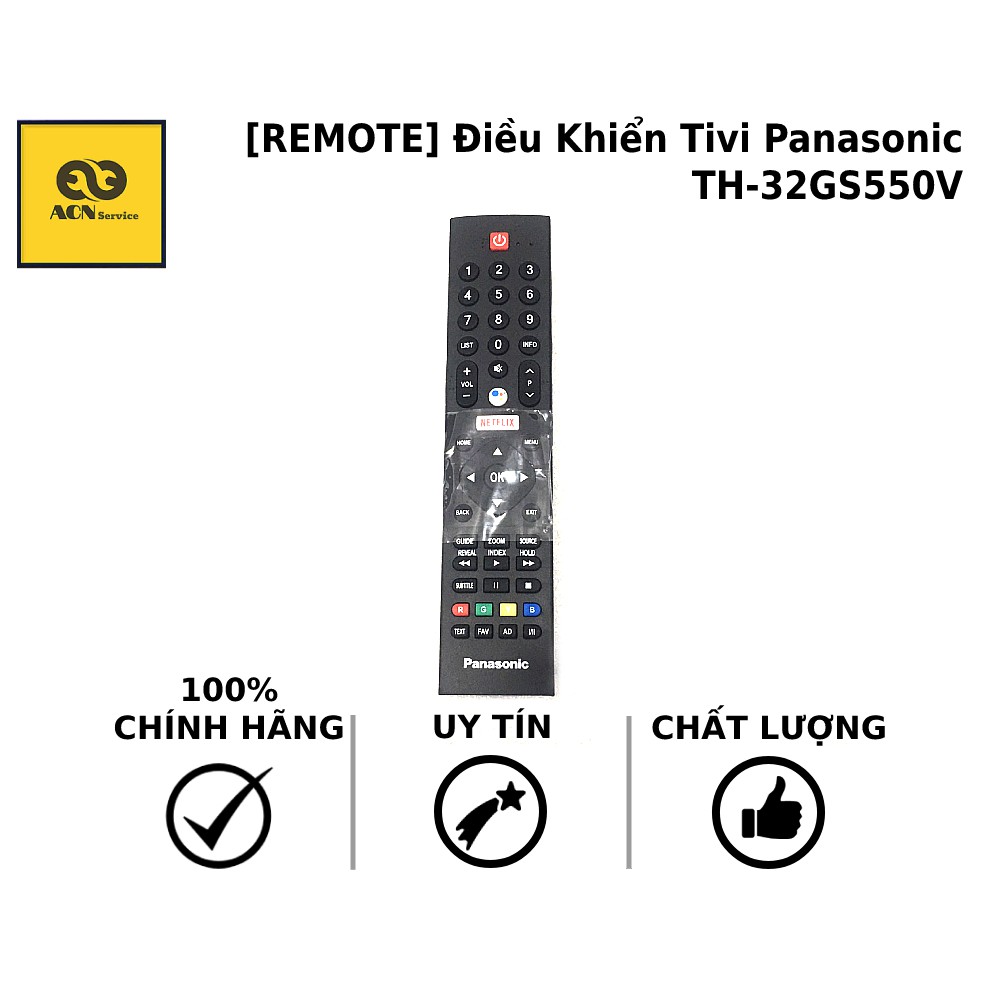 [REMOTE CHÍNH HÃNG] Điều Khiển Tivi Panasonic TH-32GS550V