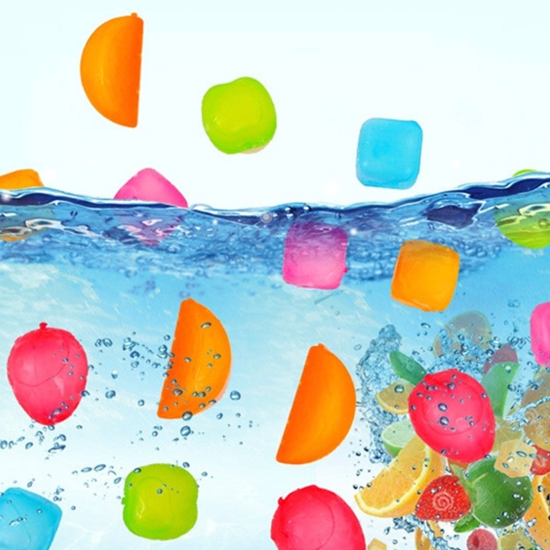 Set 6 Viên Đá Lạnh Nhiều Màu Có Thể Tái Sử Dụng