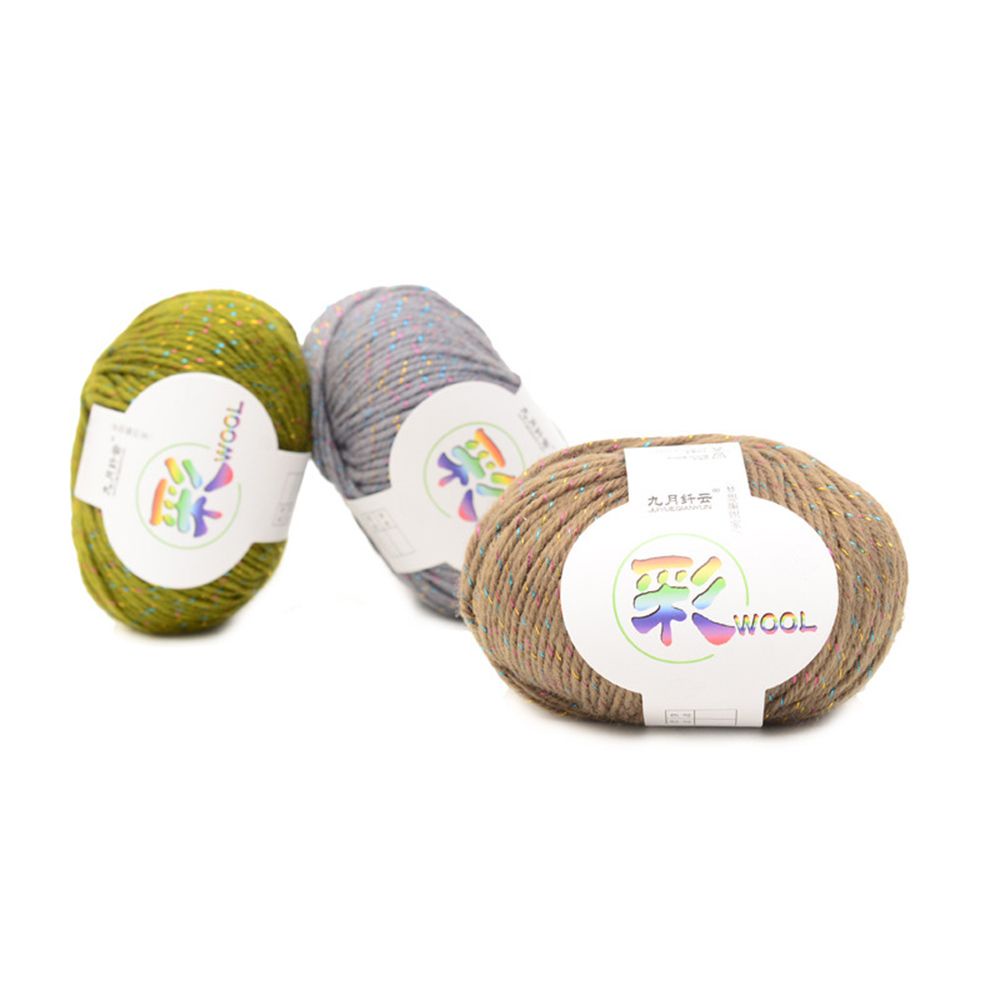 Cuộn Len Cotton 4ply Nhiều Màu Mềm Mại Ấm Áp Dùng Đan Quần Áo Cho Bé|Dòng