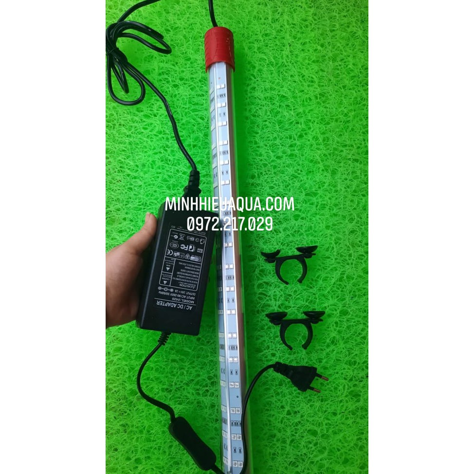 Đèn T10, Đèn Led Tanning Huyết Long Coco T10 1m2, 1m5, 1m8 màu đỏ 4 hàng led chữ V tanning cho huyết long