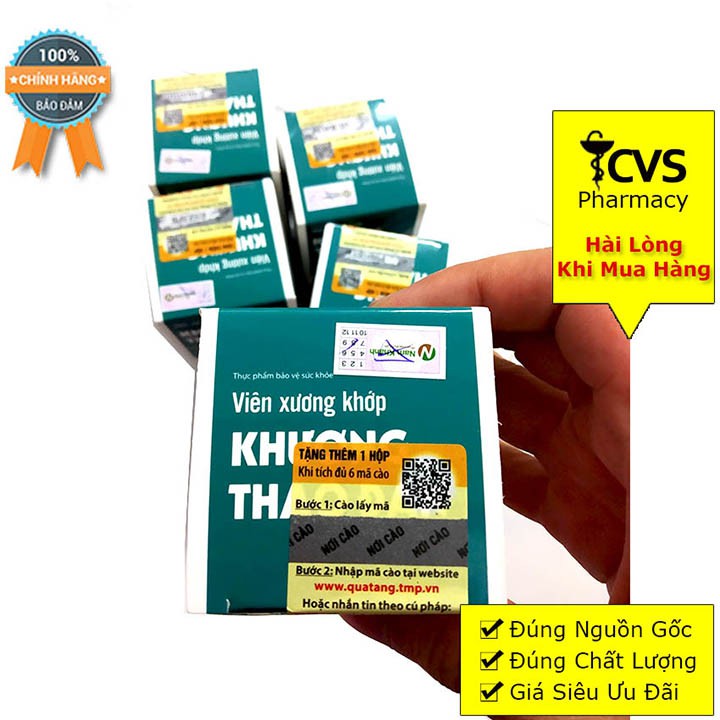 Khương Thảo Đan - Viên xương khớp hỗ trợ giảm đau, tái tạo, tăng tiết dịch ổ khớp và phục hồi sụn khớp