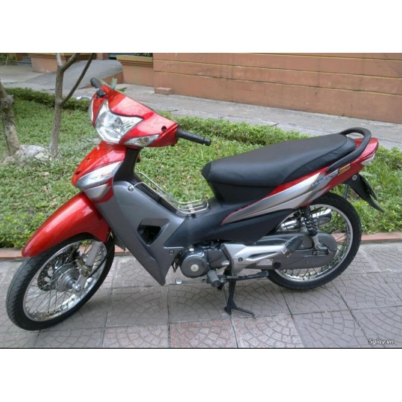Bộ nhựa dàn áo xe WAVE S100 2007-2009 màu đỏ zin honda
