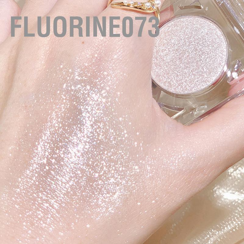 [Hàng Sẵn] 3 cái Bảng Màu Mắt Đơn Dài Lâu Lấp Lánh Làm Nổi Bật Phấn Trang Điểm Ngọc Trai Cho Phụ Nữ Cô Gái【Fluorine073】