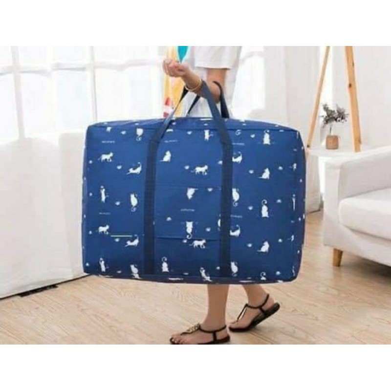 Set 3 túi đựng chăn màn có quai xách chắc chắn
