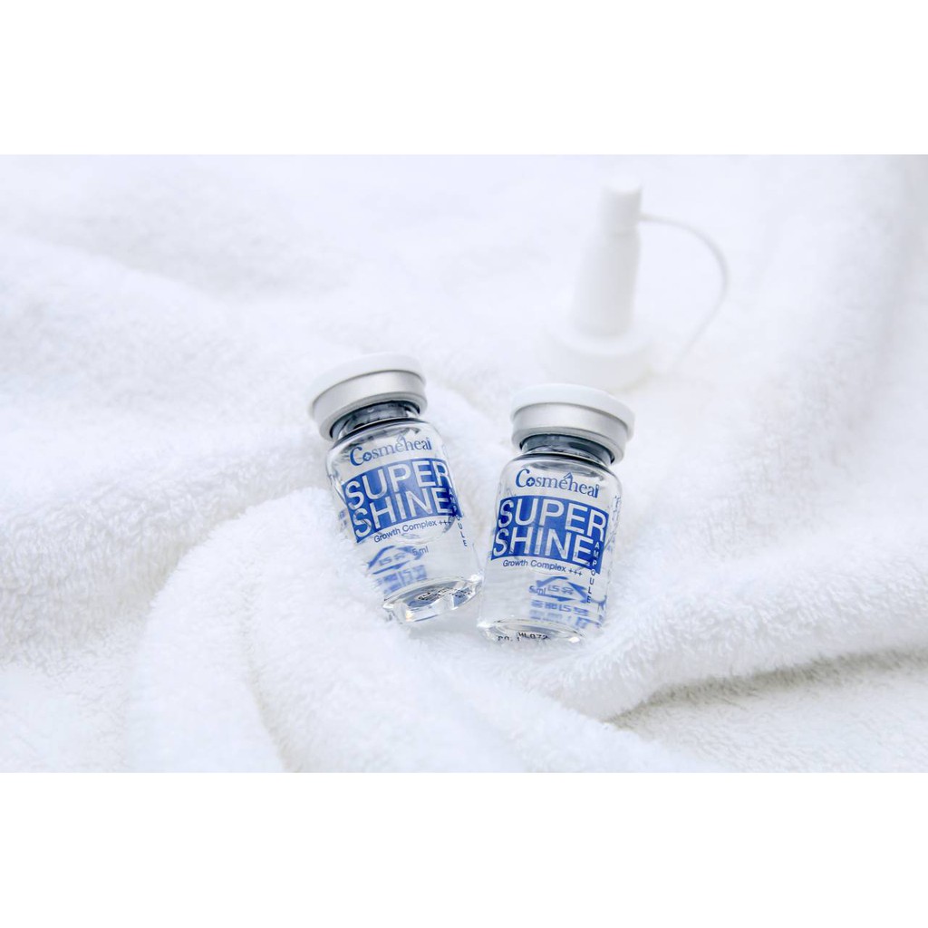 Serum phục hồi da SUPERSHINE Ampoule  làm căng bóng da, giảm mỏng đỏ, làm đầy sẹo rỗ/lõm