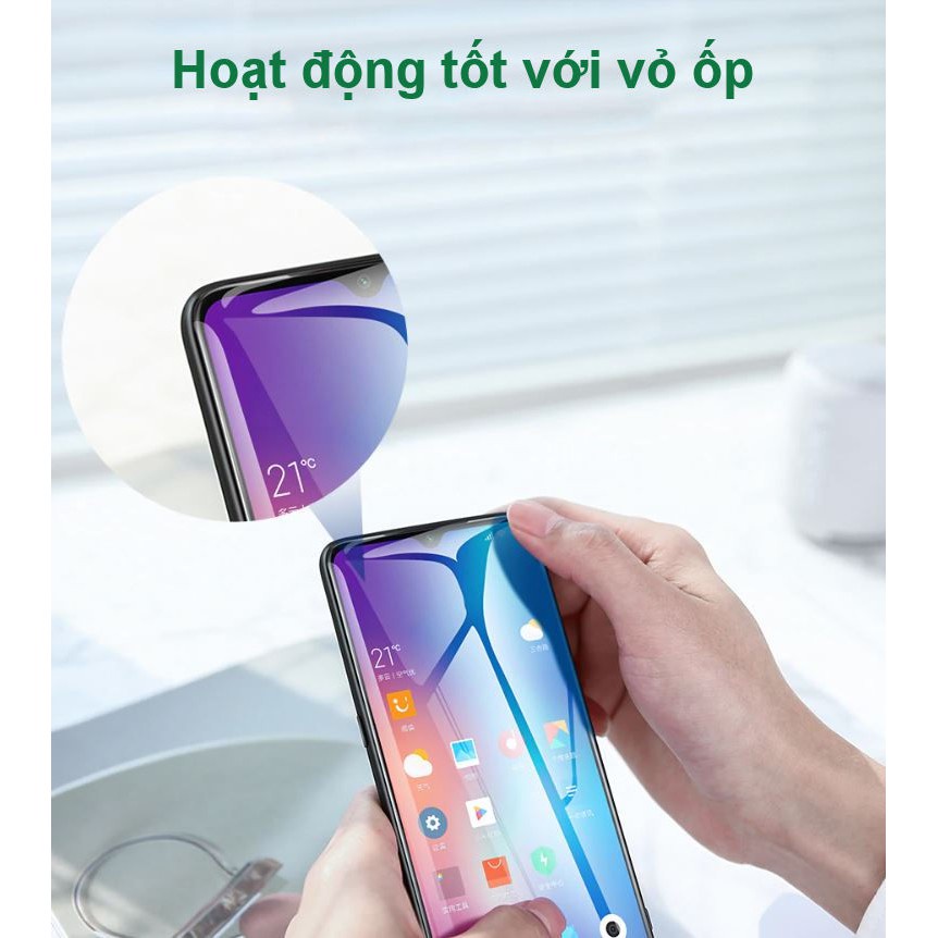 Miếng dán kính cường lực tràn viền HD cho điện thoại Xiaomi 8 (2 chiếc/hộp) UGREEN SP124 70366