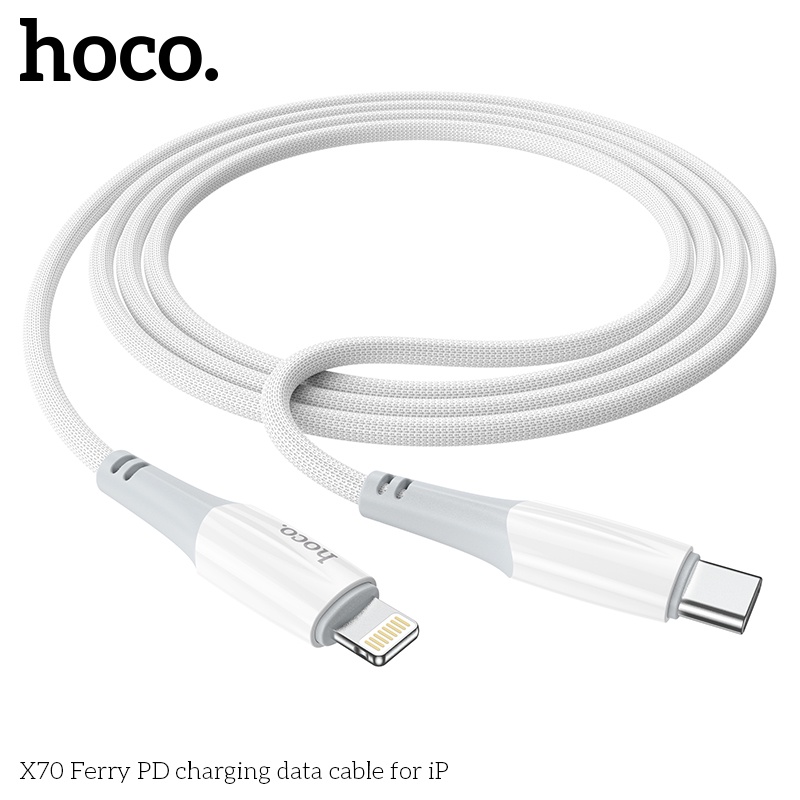 Dây cáp sạc nhanh HOCO. X70 1 mét  20W USB C sang  dành cho  xr xs 11