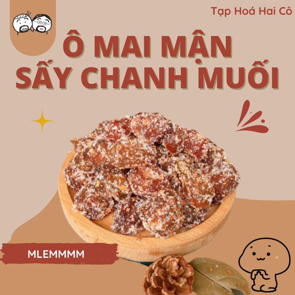 MẬN SẤY CHANH MUỐI