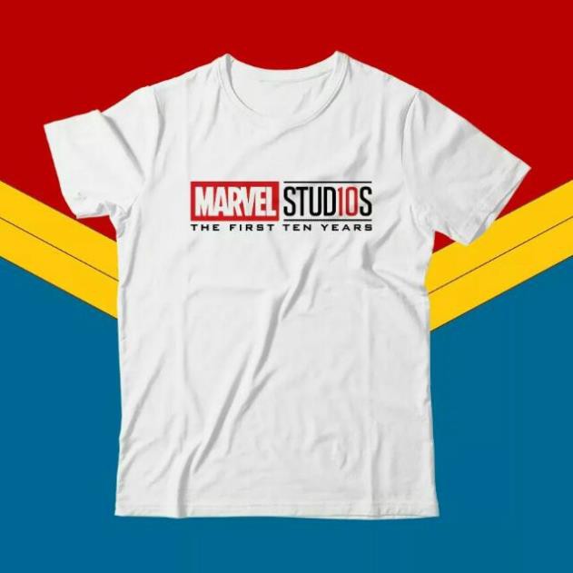 (HOT) Áo Thun Phông Logo MARVEL In Tại Shop S018