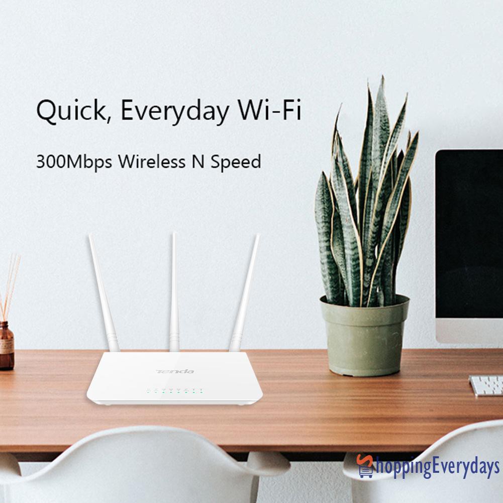 SV Thiết Bị Phát Wifi Tenda F3 2.4g 300m Với 3 Ăng Ten | BigBuy360 - bigbuy360.vn