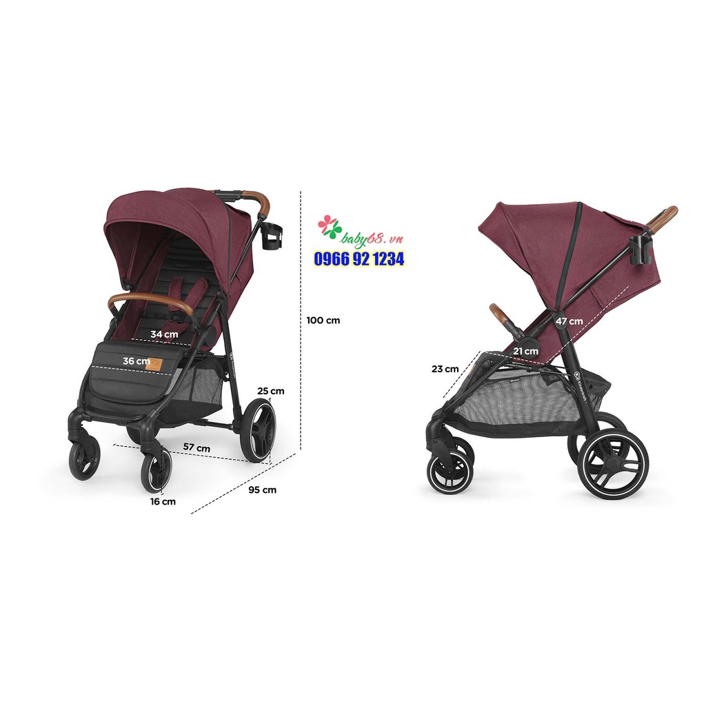 Xe đẩy cho bé Kinderkraft Grande 2020