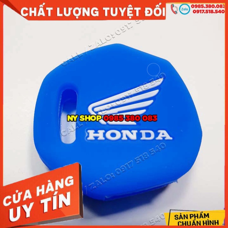 Bao Silicone bọc chìa khoá Honda Vision, PCX, SH, Air blade,Vario, Wave  Sản Phẩm Chuẩn Như Hình