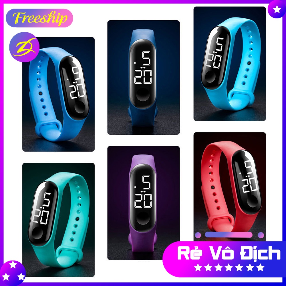 🕘 Đồng Hồ Thể Thao Sport [Ảnh Thật ] Đèn Led Chống Nước Cực Tốt Mẫu Mới Cực Hót