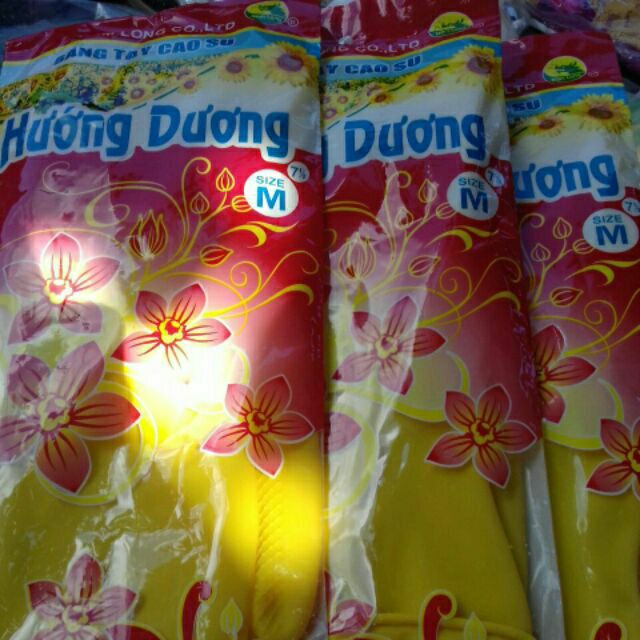 Bao tay cao su Hướng Dương