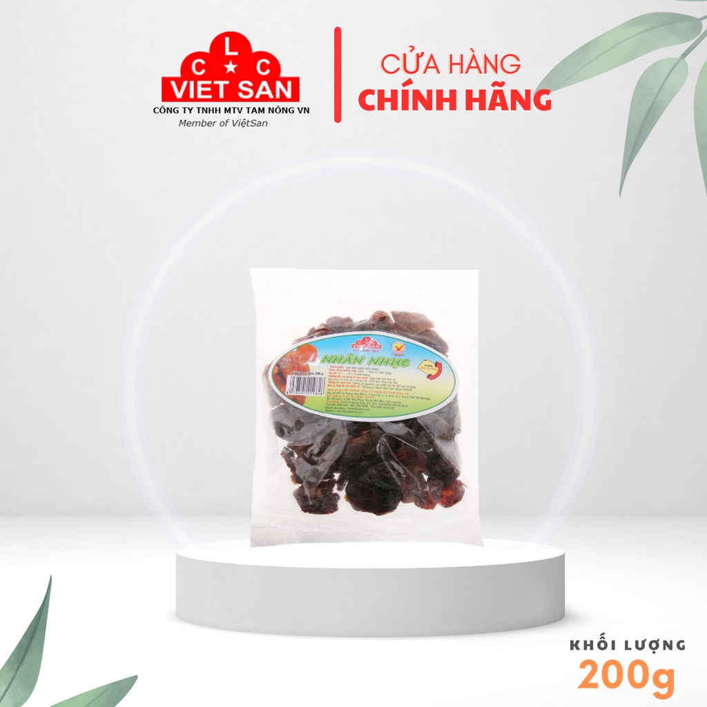 Nhãn Nhục Đen Việt San 200gr