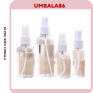 Chai xịt dung dịch phun sương mini, chiết mỹ phẩm loại 50 ml [ umbala86 ]