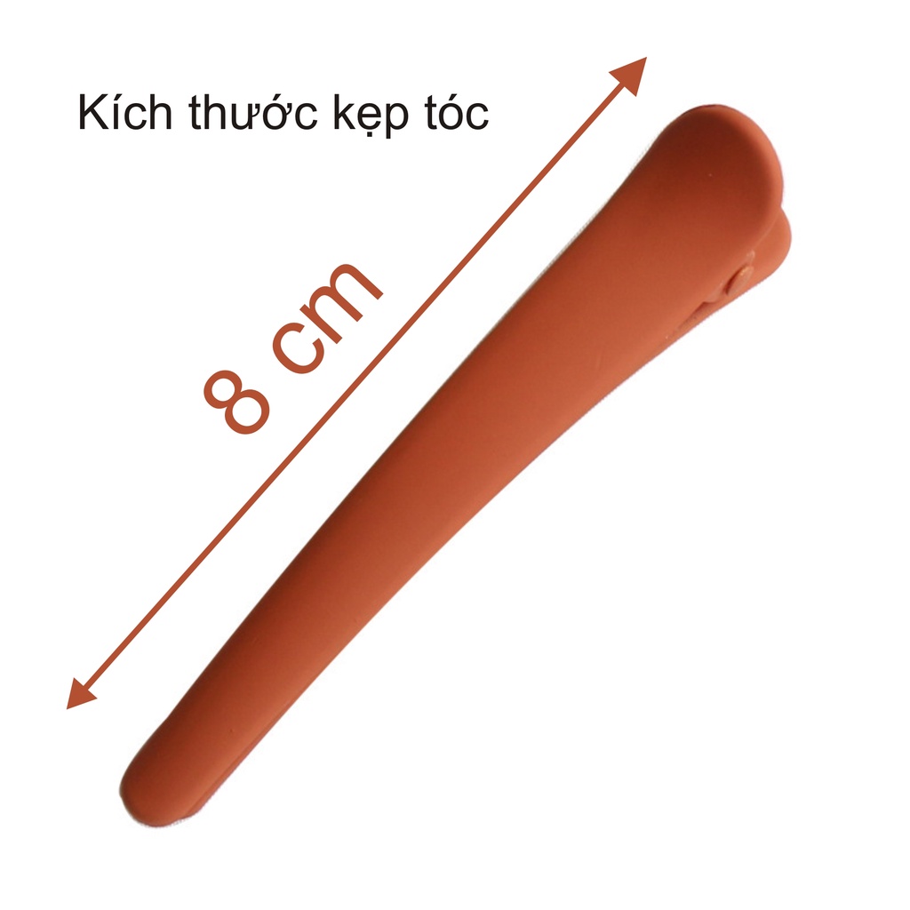 Kẹp tóc nữ kẹp mái bằng nhựa nhiều màu tiện lợi dễ sử dụng giá rẻ thanh lý