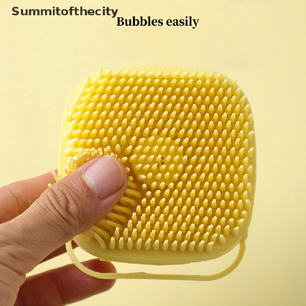 Summitofthecity Bàn Chải Tắm Bằng Silicon Có Thể Thay Thế Cho Thú Cưng